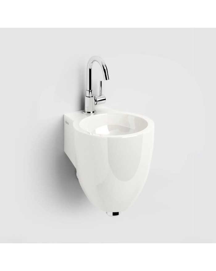 lave mains blanc brillant marbre 27cm Flush 6 Clou